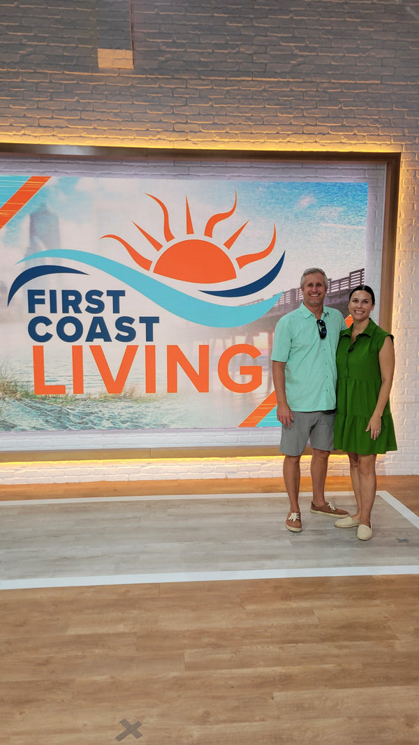 I'm on First Coast Living, y'all!
